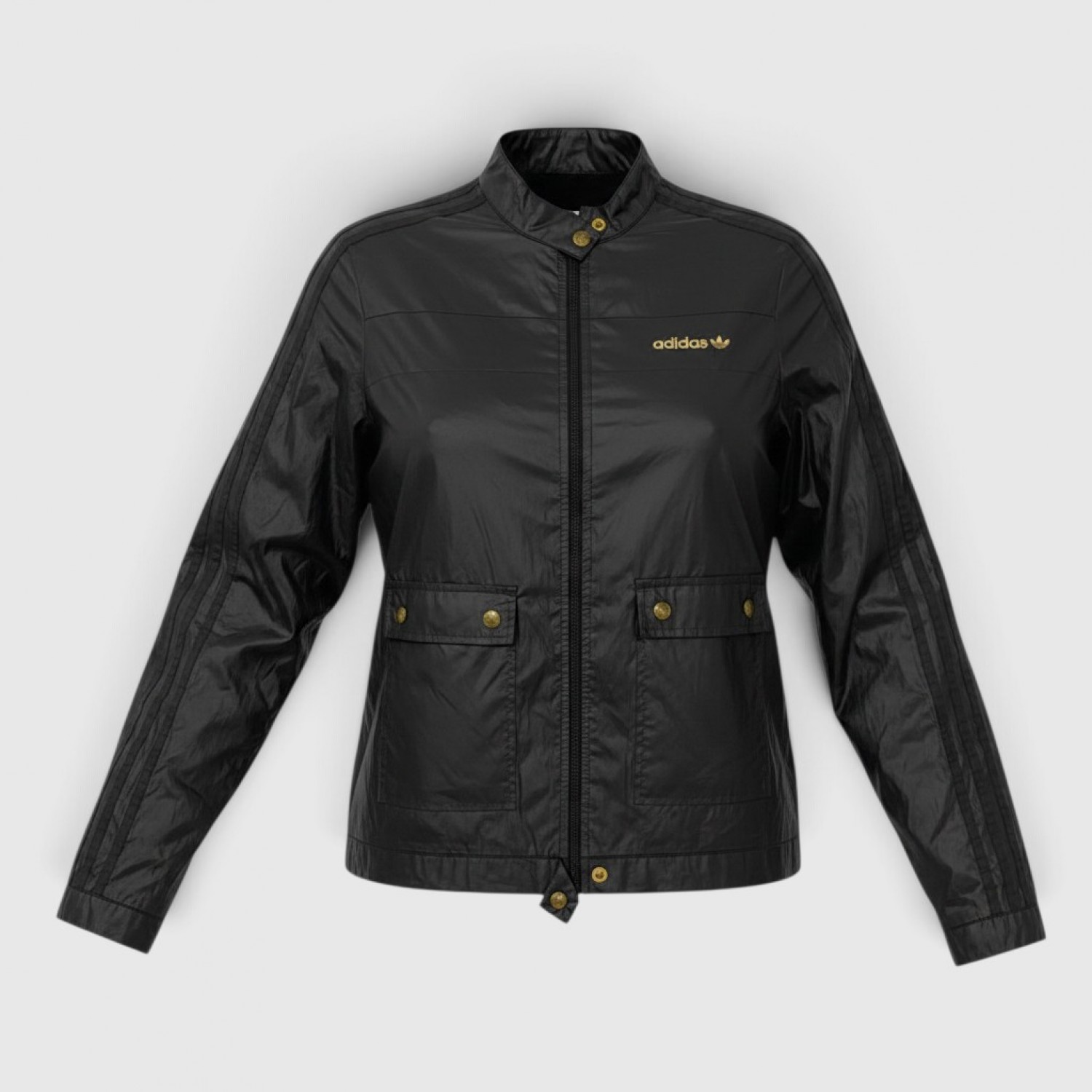 Adidas Originals Γυναικείο Lightweight Jacket – Μαύρο / Pre-Owned